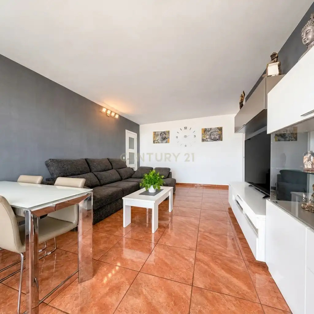 Sala de estar de Apartamento en venta en Montgat con Aire acondicionado