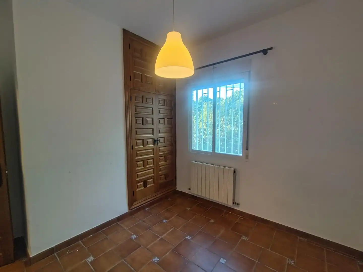 Schlafzimmer von Haus oder Chalet zur Miete in Viana de Cega mit Klimaanlage, Heizung und Privatgarten