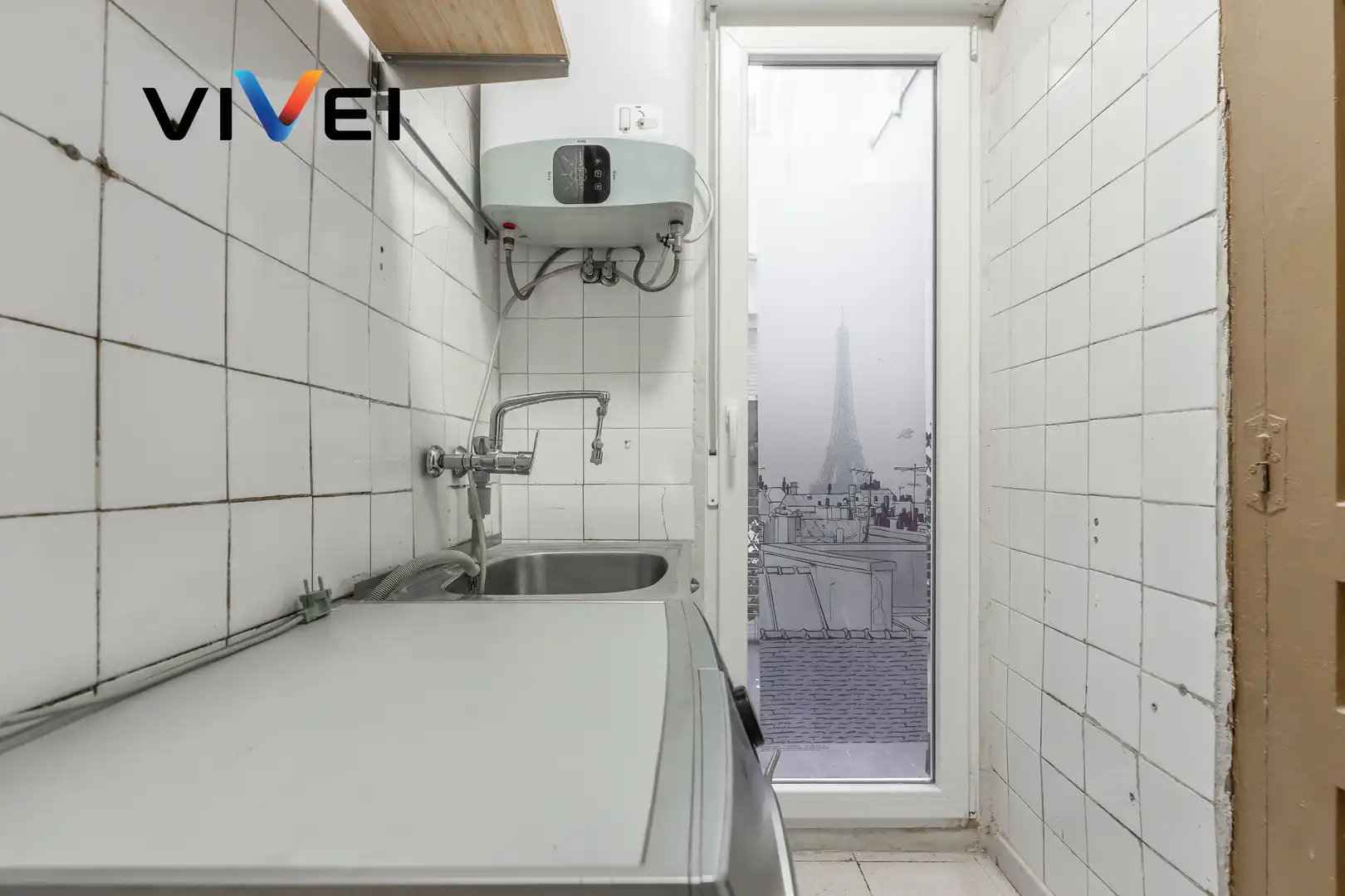Cocina de Piso en venta en Madrid con Calefacción y Balcón