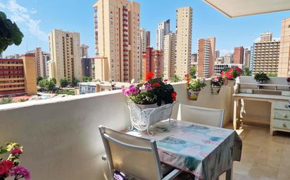 Terrace of Apartment for sale in Benidorm  with Air Conditioner, Private garden and Parquet flooring