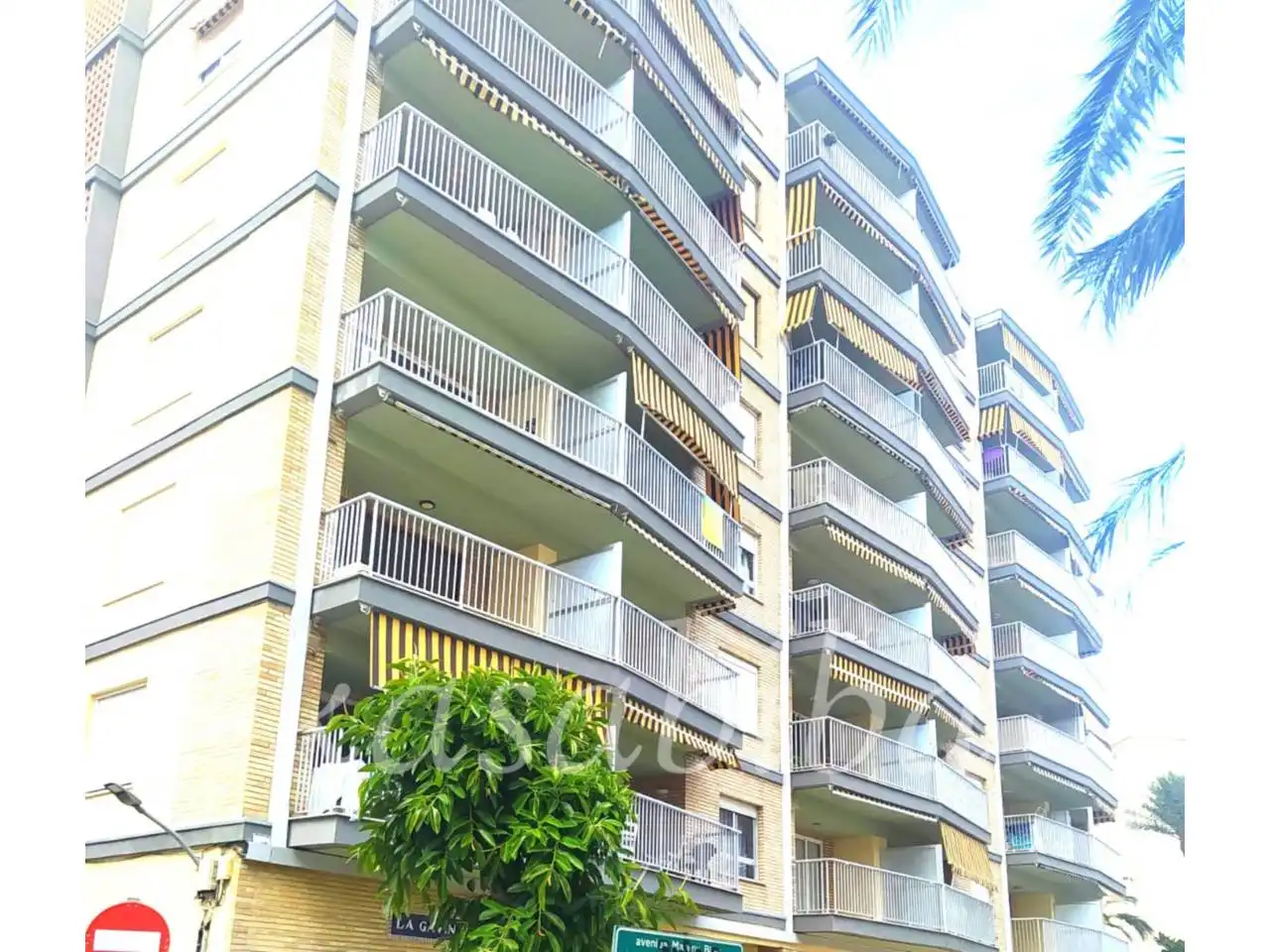 Exterior view of Flat for sale in Sueca  with Air Conditioner, Terrace and Community pool