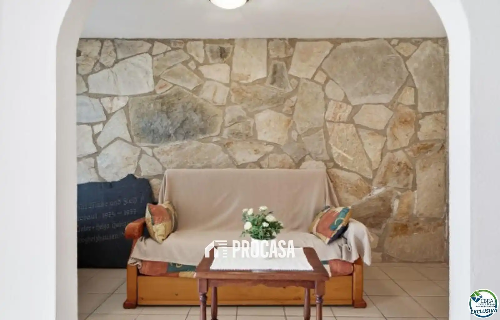 Sala d'estar de Casa o xalet en venda en Roses amb Aire condicionat