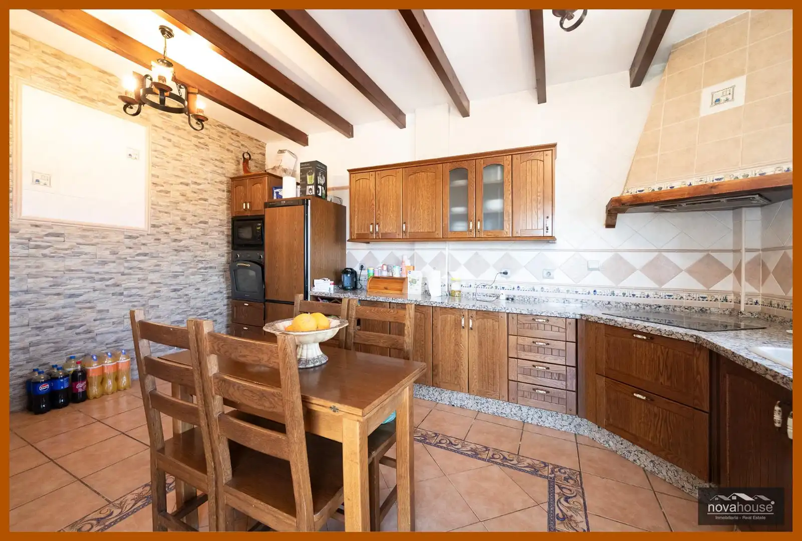 Cocina de Casa o chalet en venta en Rincón de la Victoria con Aire acondicionado, Calefacción y Jardín privado