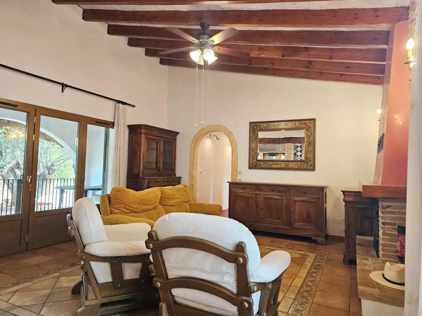 Living room of Houses for rent in Dénia  with Air Conditioner, Heating and Private garden