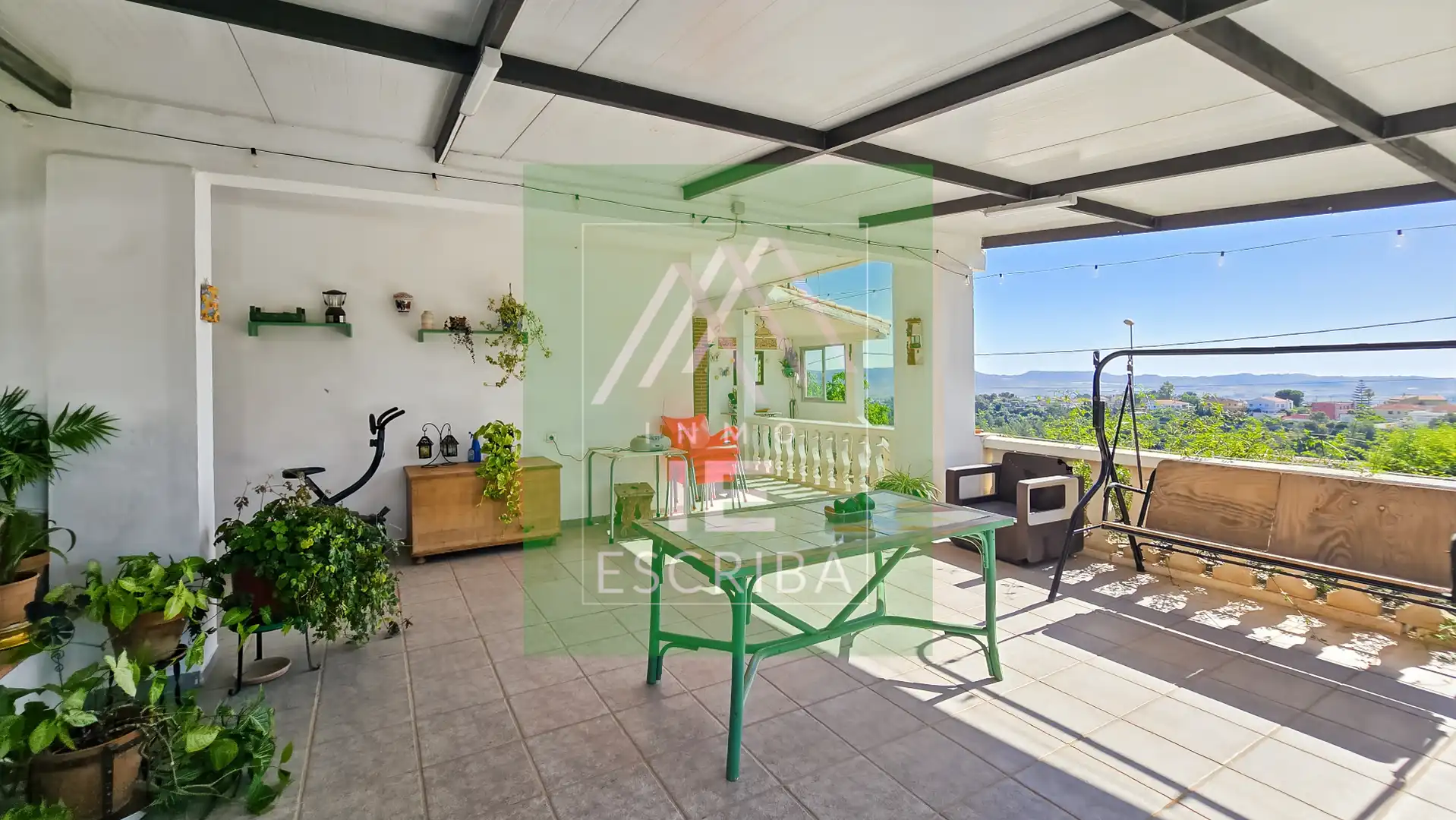 Terraza de Casa o chalet en venta en Catadau con Aire acondicionado, Calefacción y Jardín privado