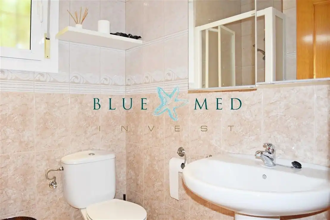 Baño de Casa o chalet en venta en Mazarrón con Aire acondicionado, Calefacción y Jardín privado