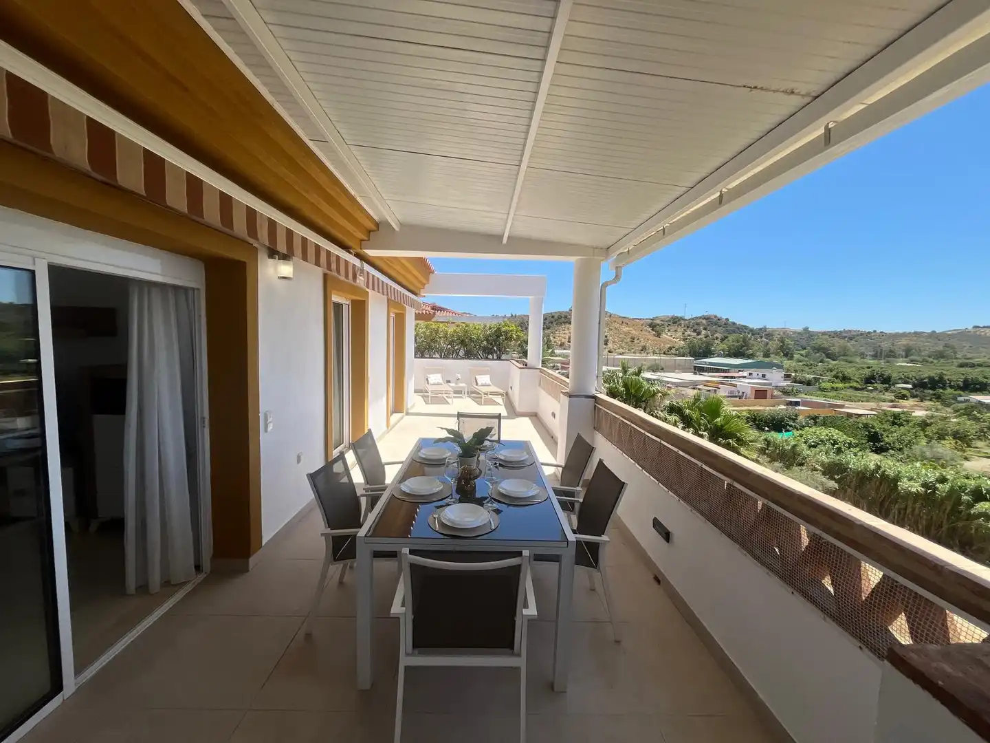 Terrassa de Àtic de lloguer amb opció a compra en Mijas amb Aire condicionat, Terrassa i Moblat