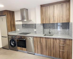 Kitchen of Flat for sale in Gijón   with Heating, Parquet flooring and Oven