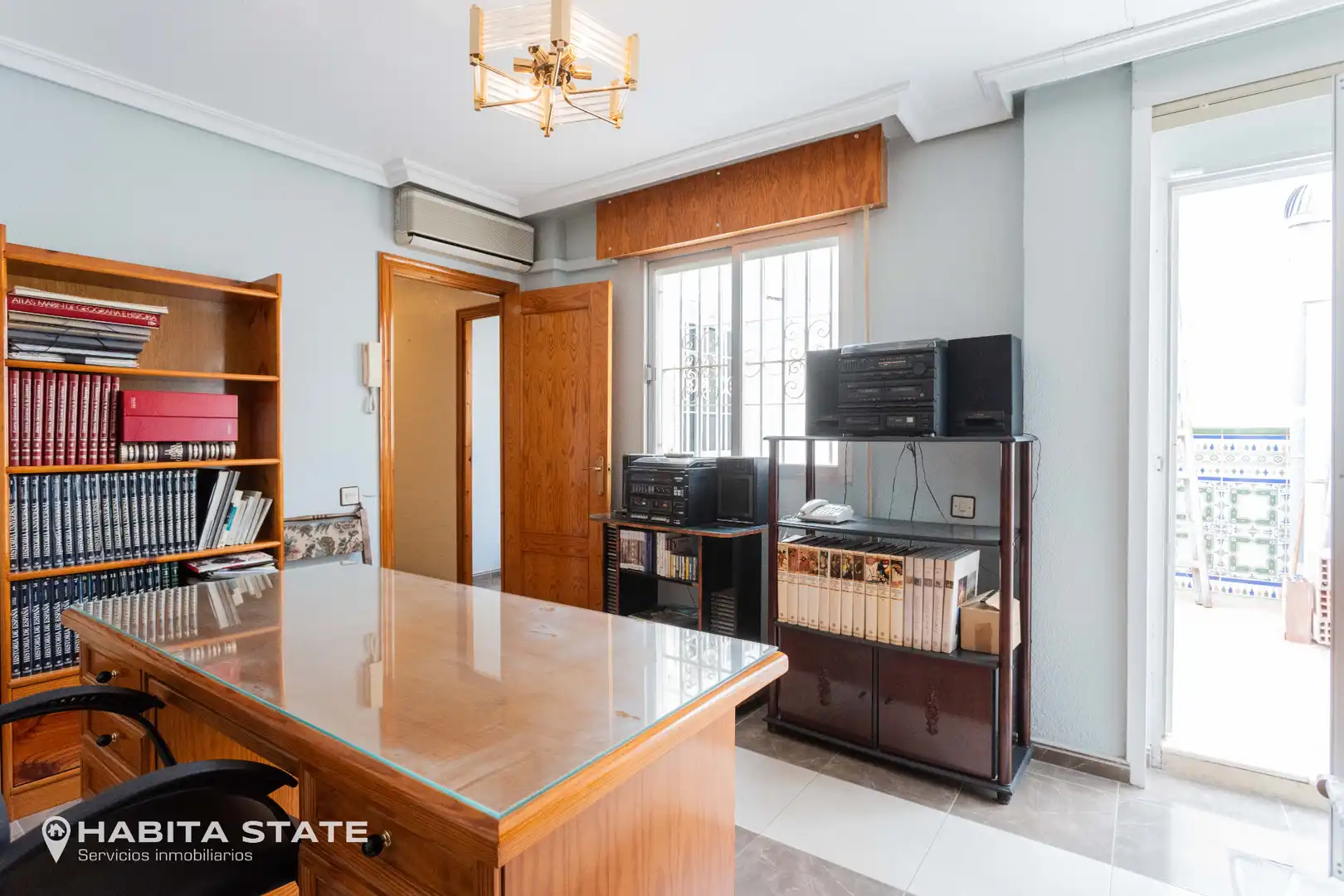 Exterior view of Detached homes for sale in Almería  with Air Conditioner, Terrace and Furnished