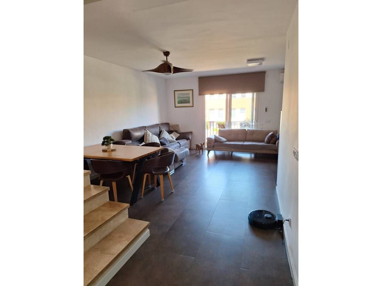 Sala d'estar de Casa o xalet en venda en Quart amb Calefacció, Terrassa i Piscina
