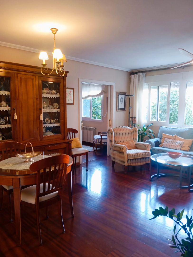 Sala de estar de Piso en venta en Badajoz Capital con Aire acondicionado, Calefacción y Parquet