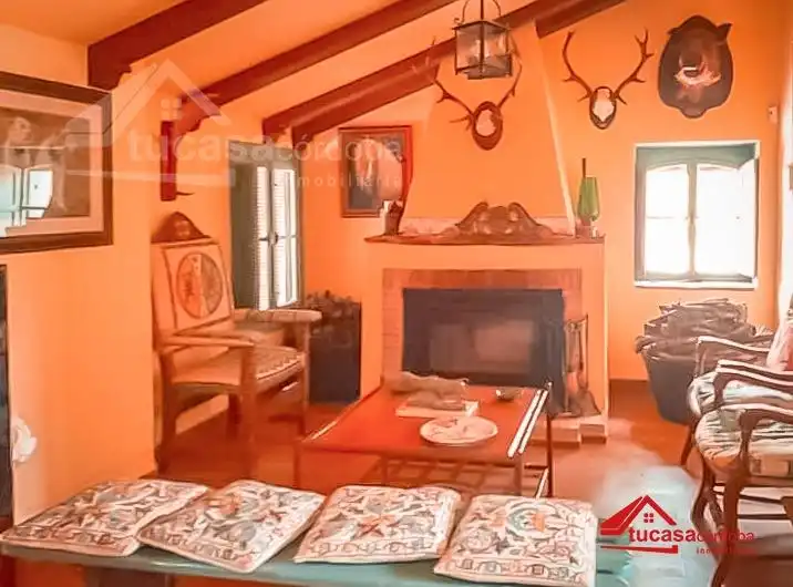 Sala de estar de Finca rústica en venta en Montoro con Jardín privado y Parquet