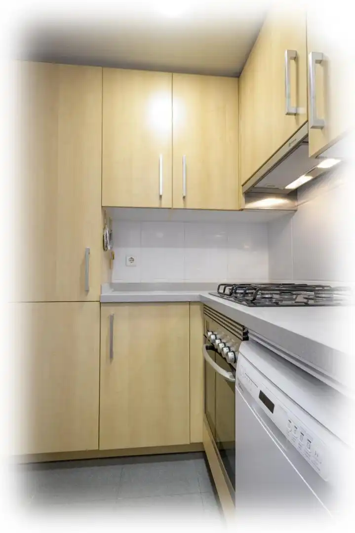 Küche von Dachboden zum Verkauf in L'Hospitalet de Llobregat mit Terrasse und Balkon