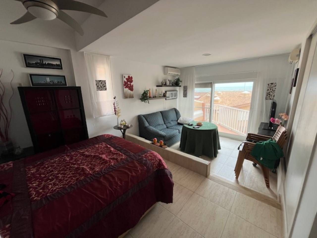 Bedroom of Flat for sale in Cartagena  with Furnished