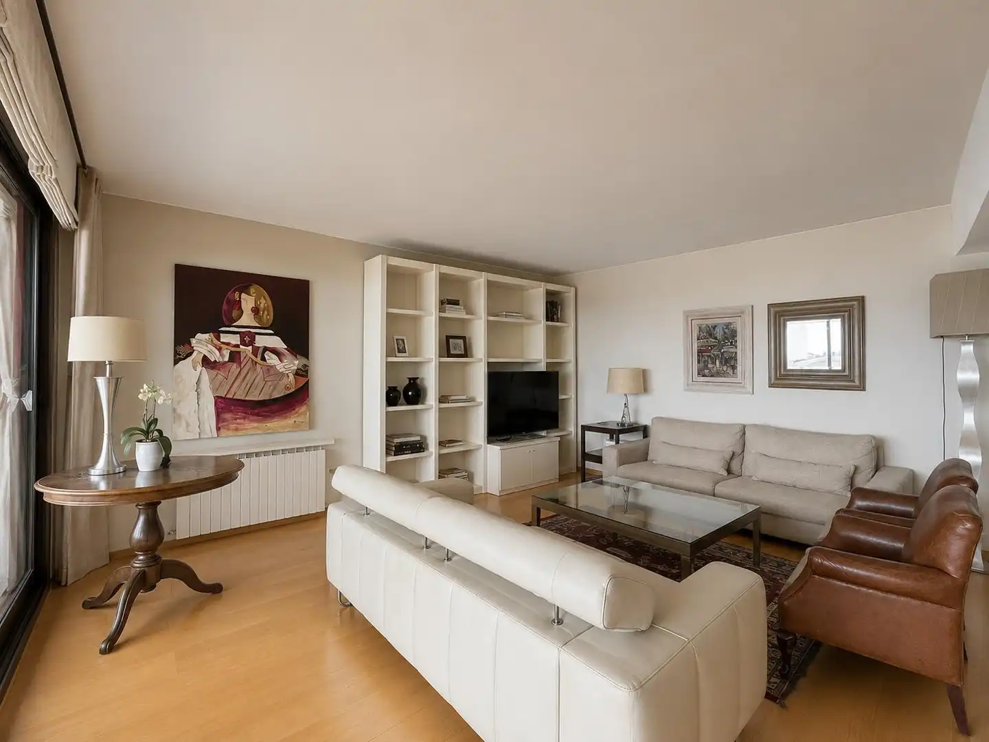Sala d'estar de Àtic en venda en Granollers amb Aire condicionat, Calefacció i Parquet