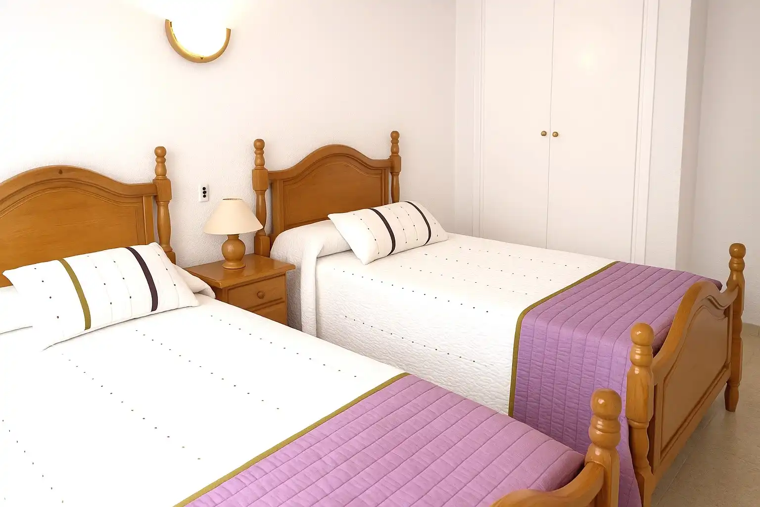 Dormitori de Apartament de lloguer en Peñíscola / Peníscola amb Aire condicionat, Calefacció i Terrassa