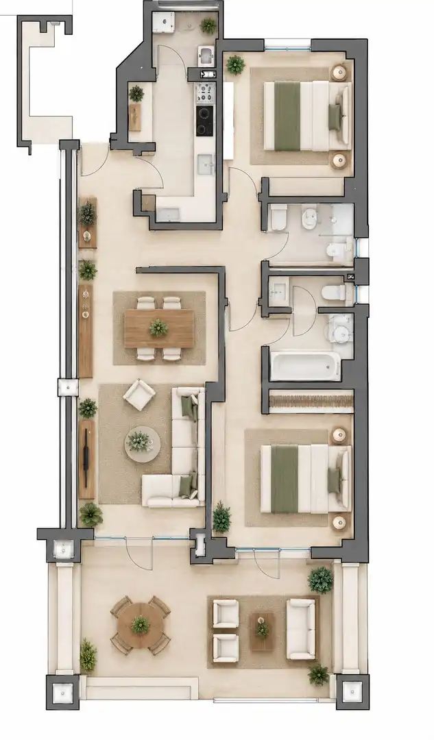 Appartement avec piscine à vendre à Punta del Faro, imagen 21