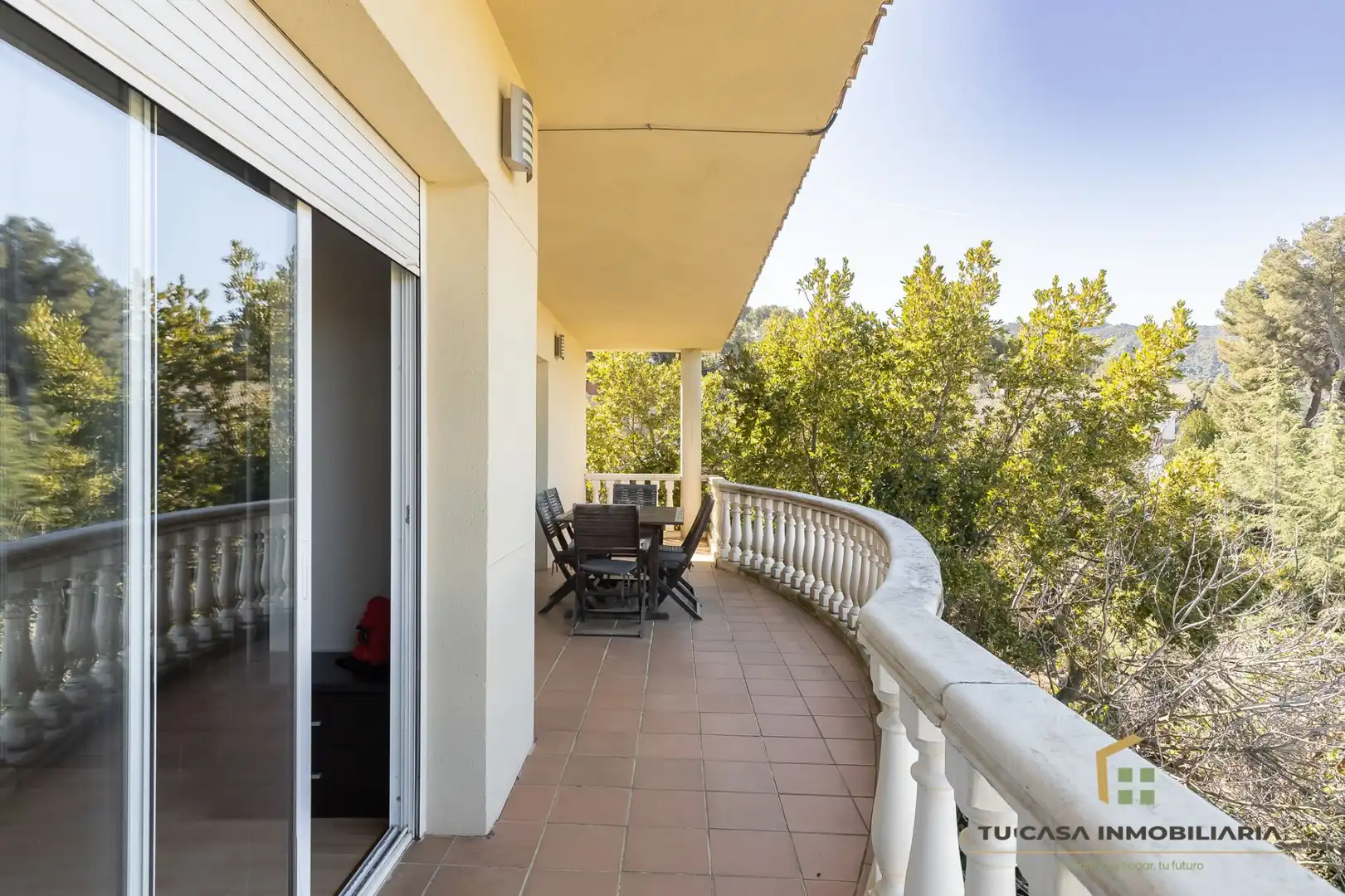 Terrassa de Finca rústica en venda en Castellví de Rosanes amb Calefacció, Jardí privat i Traster