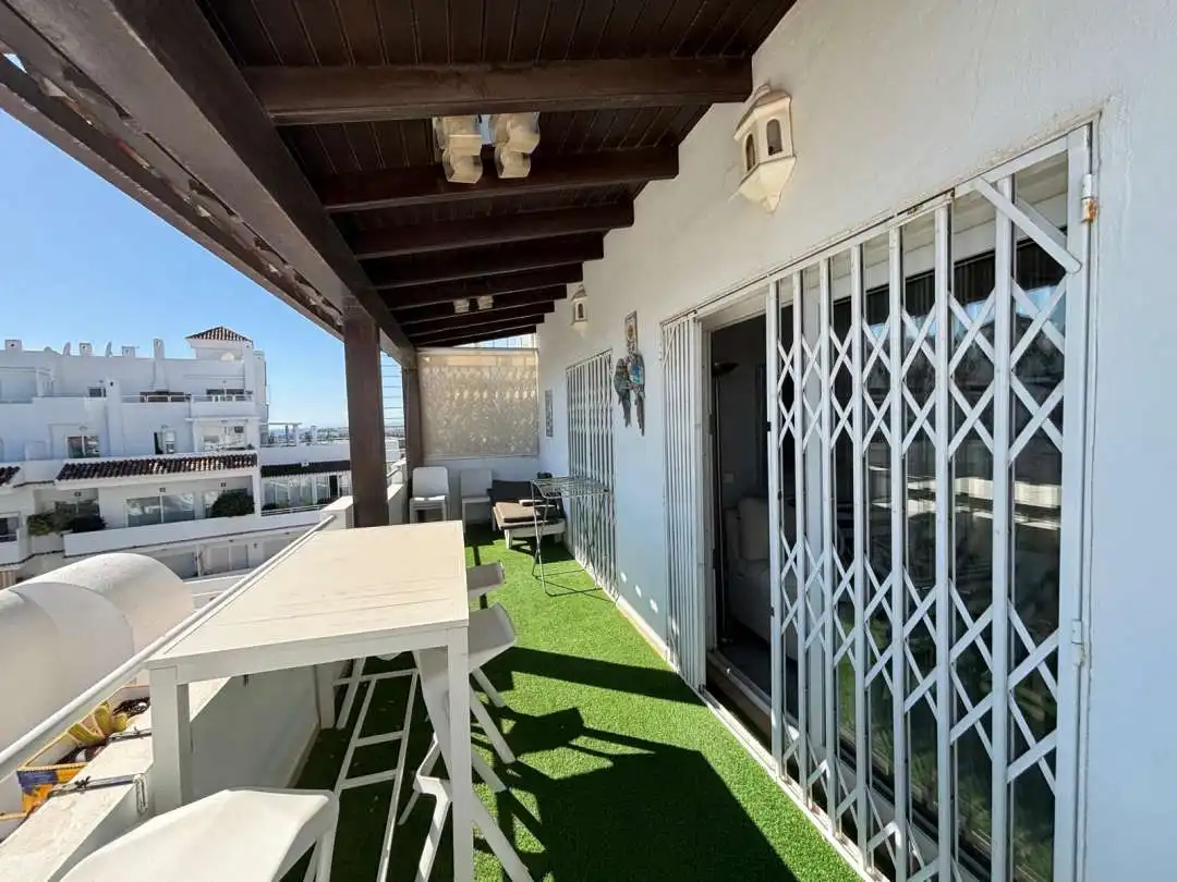 Terrace of Flat for rent in Marbella  with Private garden and Terrace