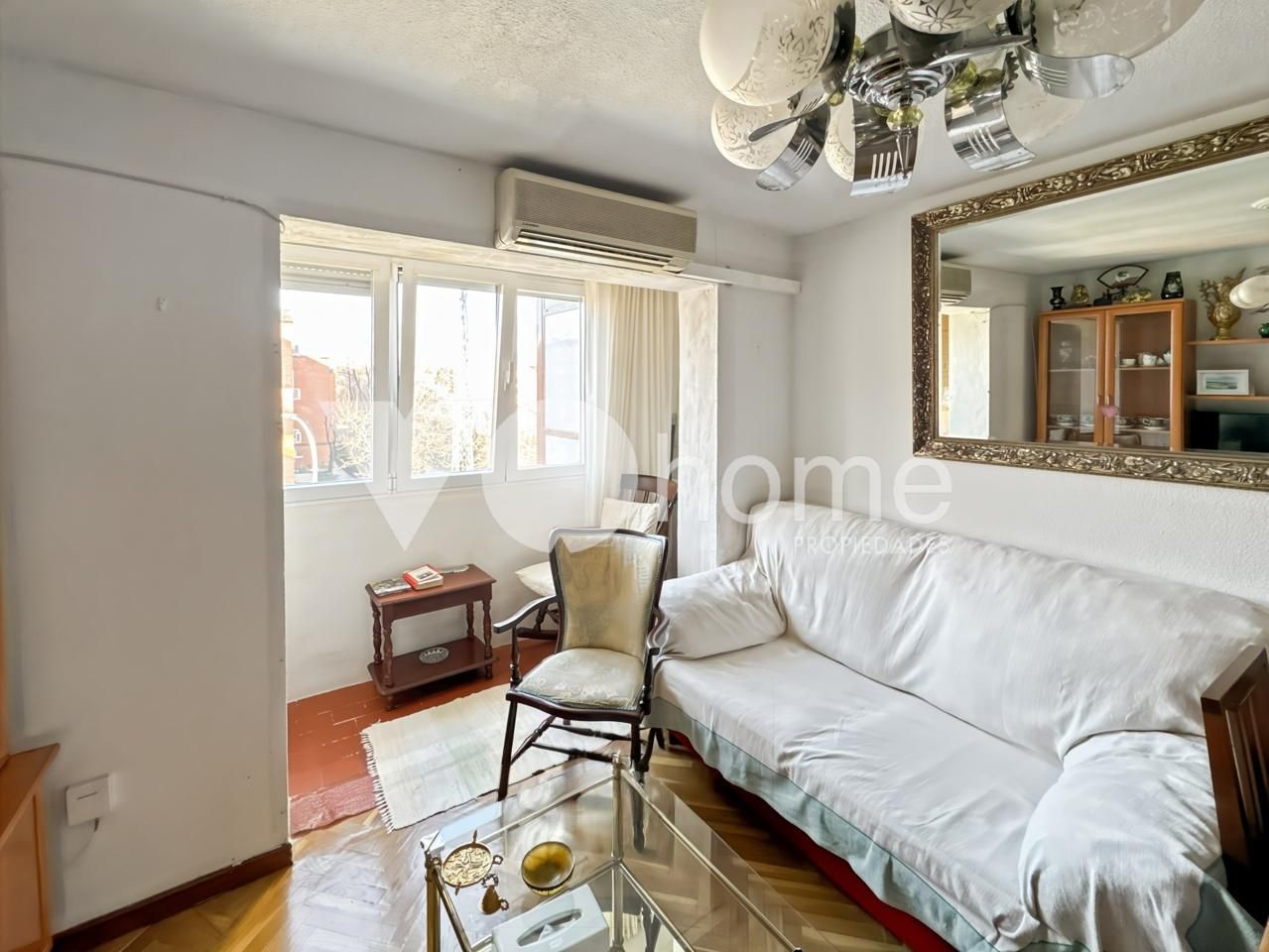 Wohnzimmer von Wohnung zum Verkauf in  Madrid Capital mit Klimaanlage, Heizung und Parkett