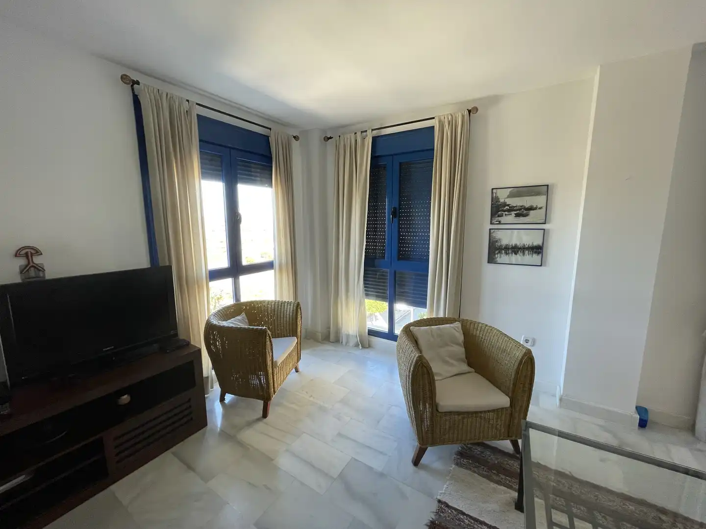 Sala d'estar de Casa adosada en venda en Garrucha amb Aire condicionat, Calefacció i Terrassa