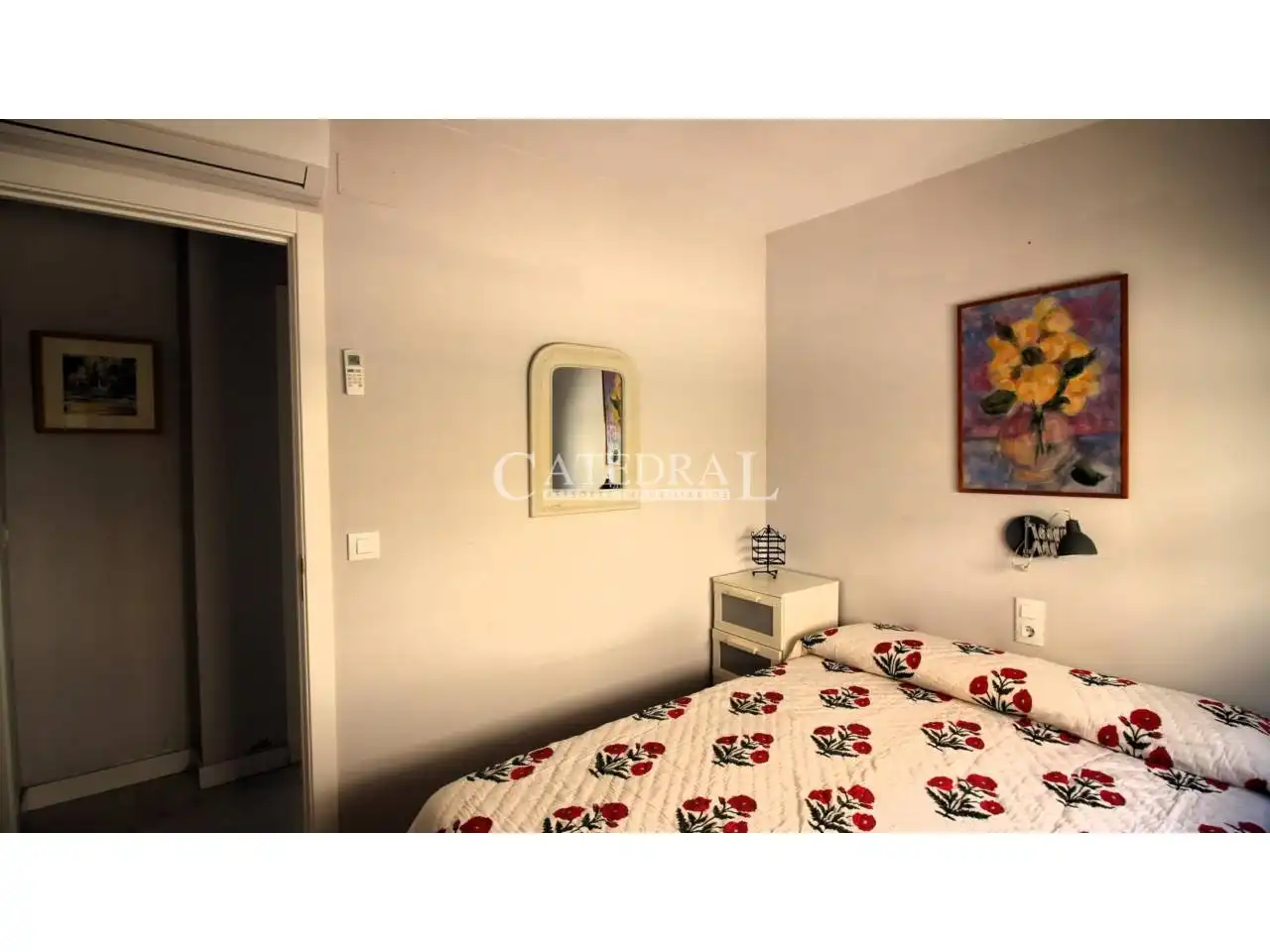Schlafzimmer von Wohnung zum Verkauf in Sevilla mit Klimaanlage, Heizung und Parkett