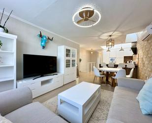Living room of Single-family semi-detached to rent in Roquetas de Mar  with Air Conditioner and Heating