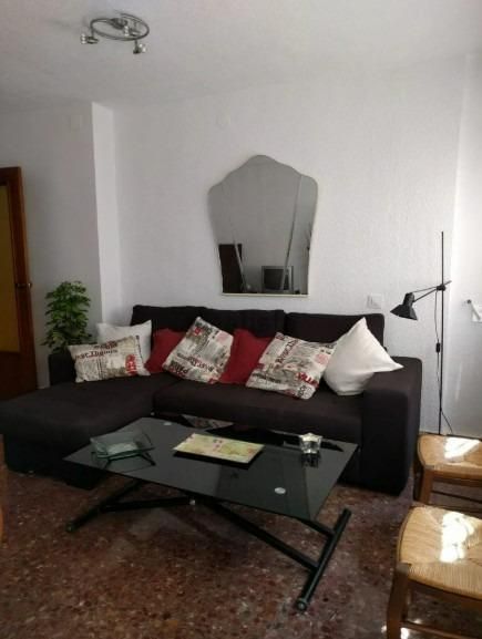 Sala d'estar de Pis de lloguer en Alicante / Alacant amb Aire condicionat i Balcó