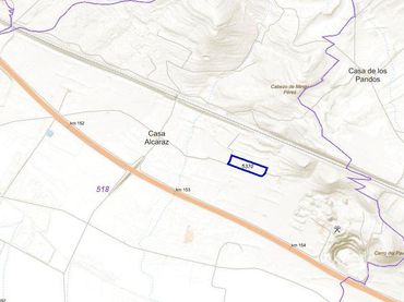 Rustikales Grundstück zum Verkauf in Almansa