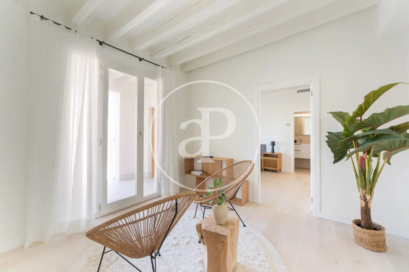 Sala de estar de Piso en venta en  Palma de Mallorca con Aire acondicionado, Calefacción y Terraza