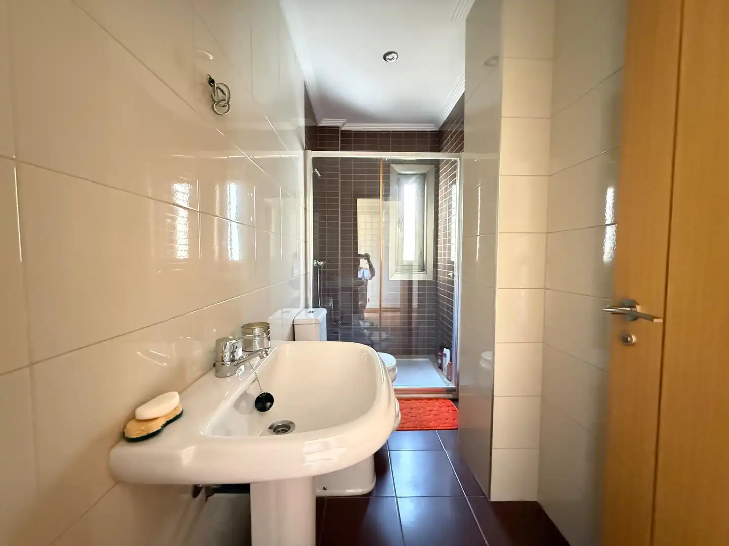 Badezimmer von Wohnungen zum Verkauf in O Grove   mit Heizung, Terrasse und Abstellraum