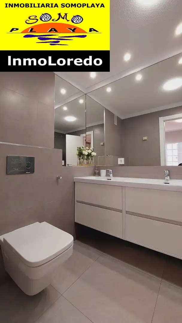 Badezimmer von Haus oder Chalet zum Verkauf in Ribamontán al Mar mit Heizung, Terrasse und Gemeinschaftspool