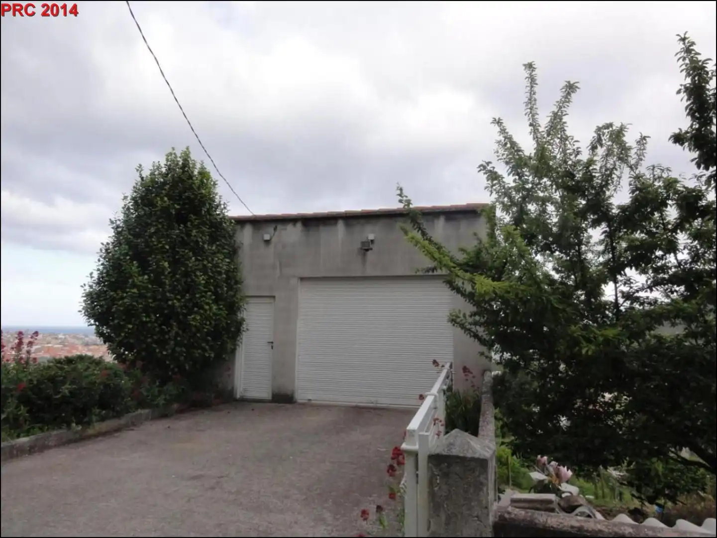 Exterior view of Garage for sale in Cariño  with Alarm