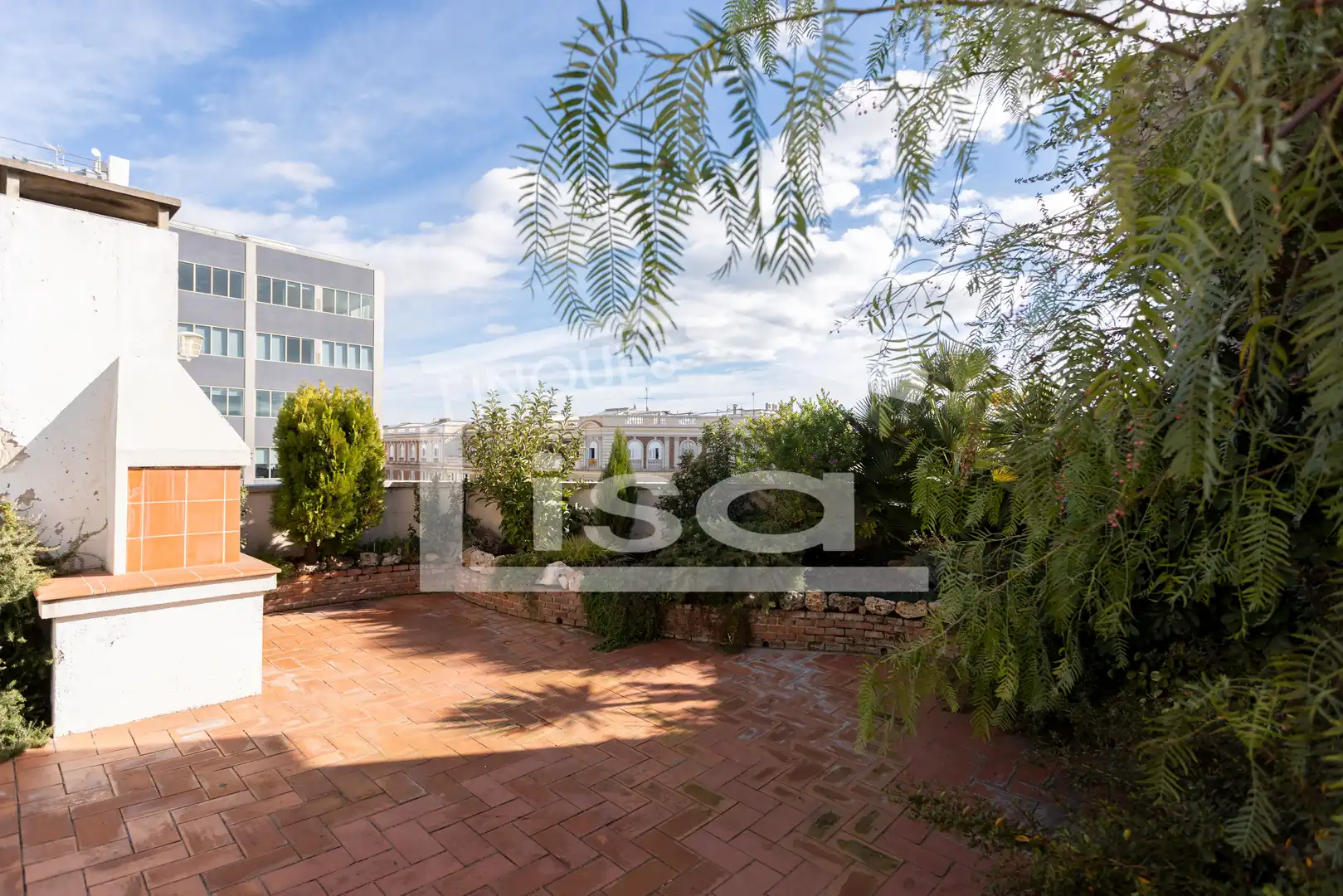 Terrassa de Dúplex en venda en Barcelona amb Aire condicionat, Jardí privat i Terrassa