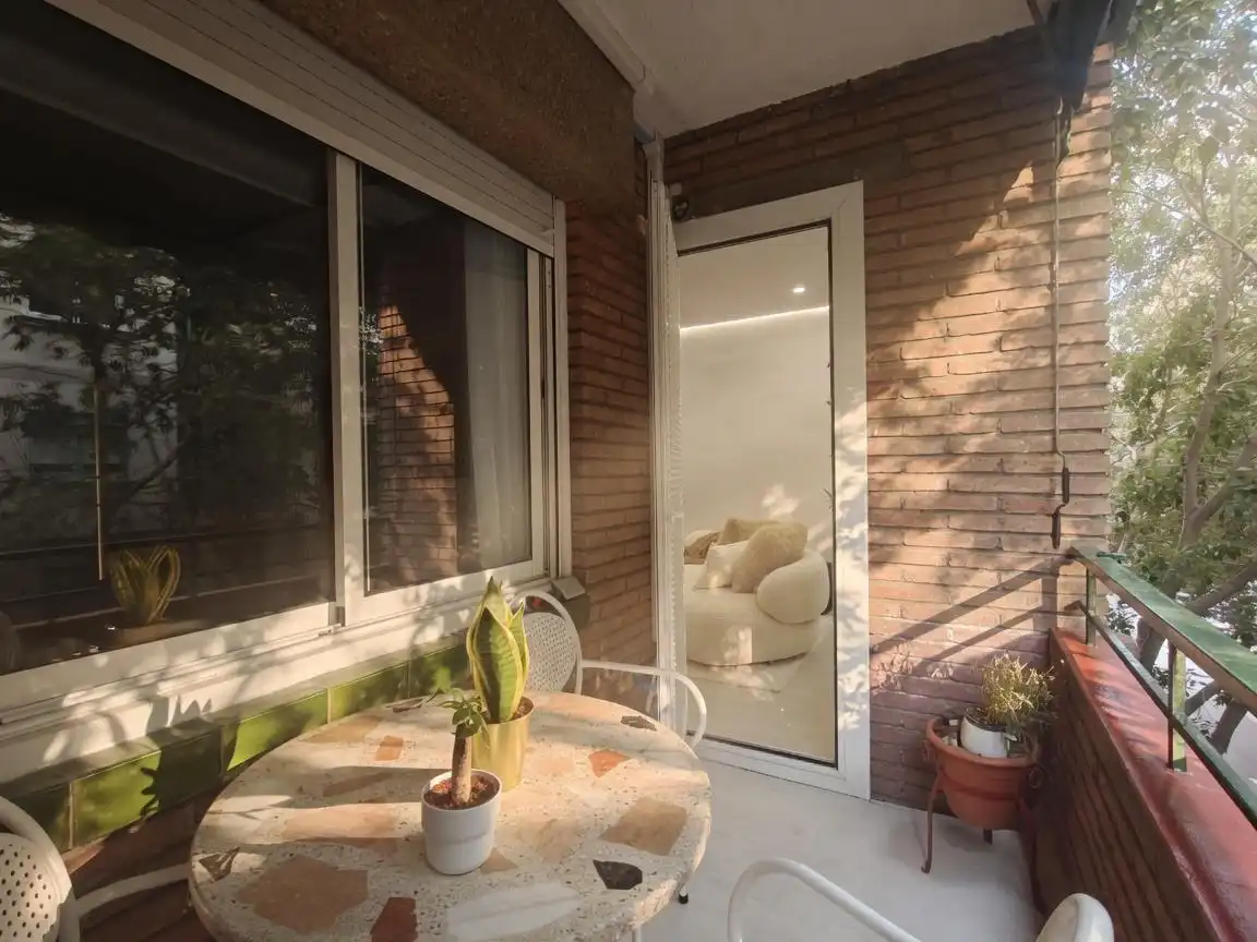 Balcony of Apartments for sale in Barcelona  with Air Conditioner, Heating and Storage room