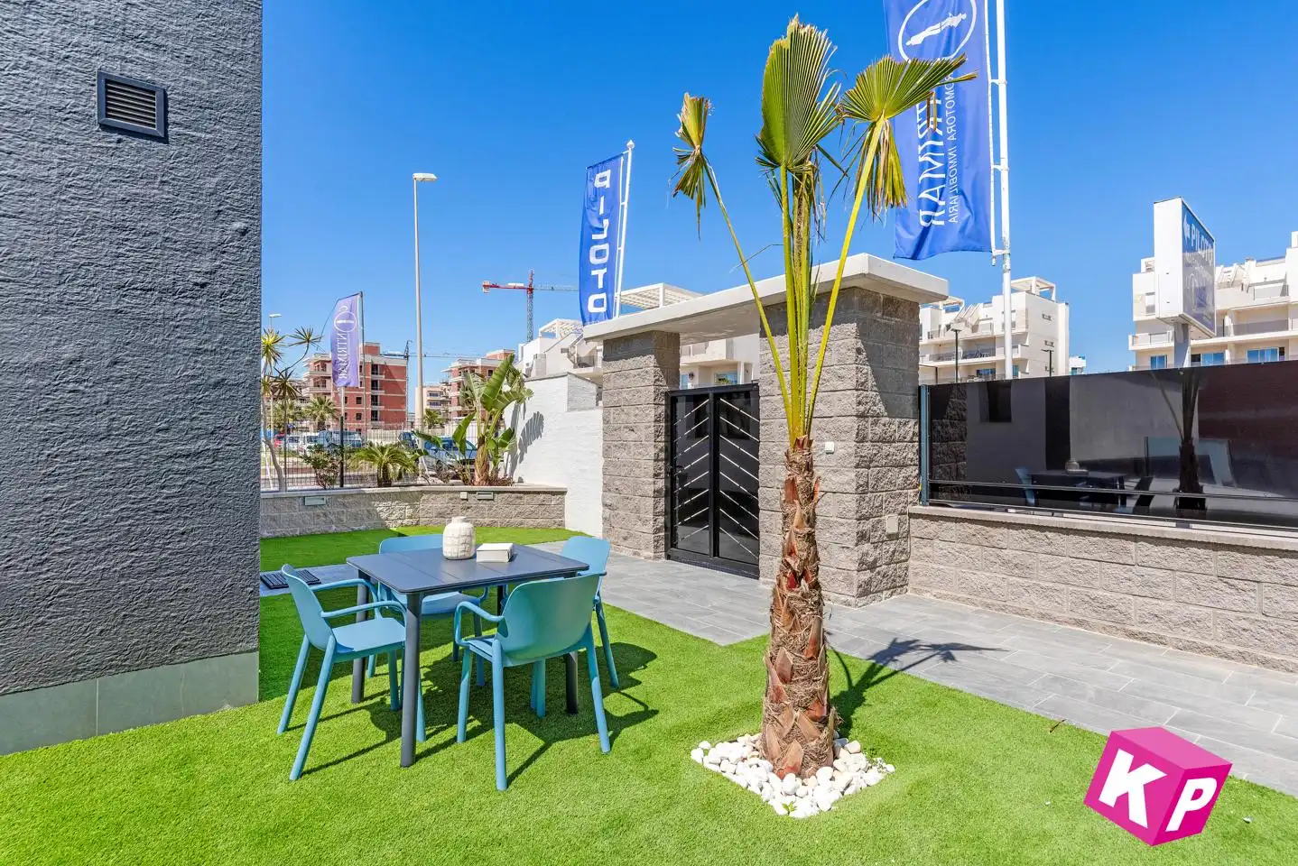 Terraza de Piso en venta en Guardamar del Segura con Aire acondicionado, Jardín privado y Terraza