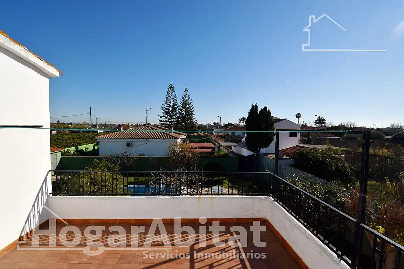 Außenansicht von Haus oder Chalet zum Verkauf in Castellón de la Plana / Castelló de la Plana mit Terrasse, Abstellraum und Schwimmbad