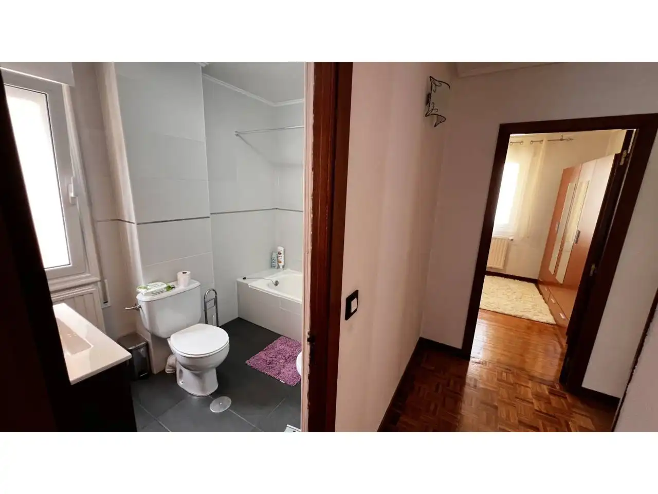 Bathroom of Flat for sale in Espinosa de los Monteros  with Heating, Terrace and Furnished
