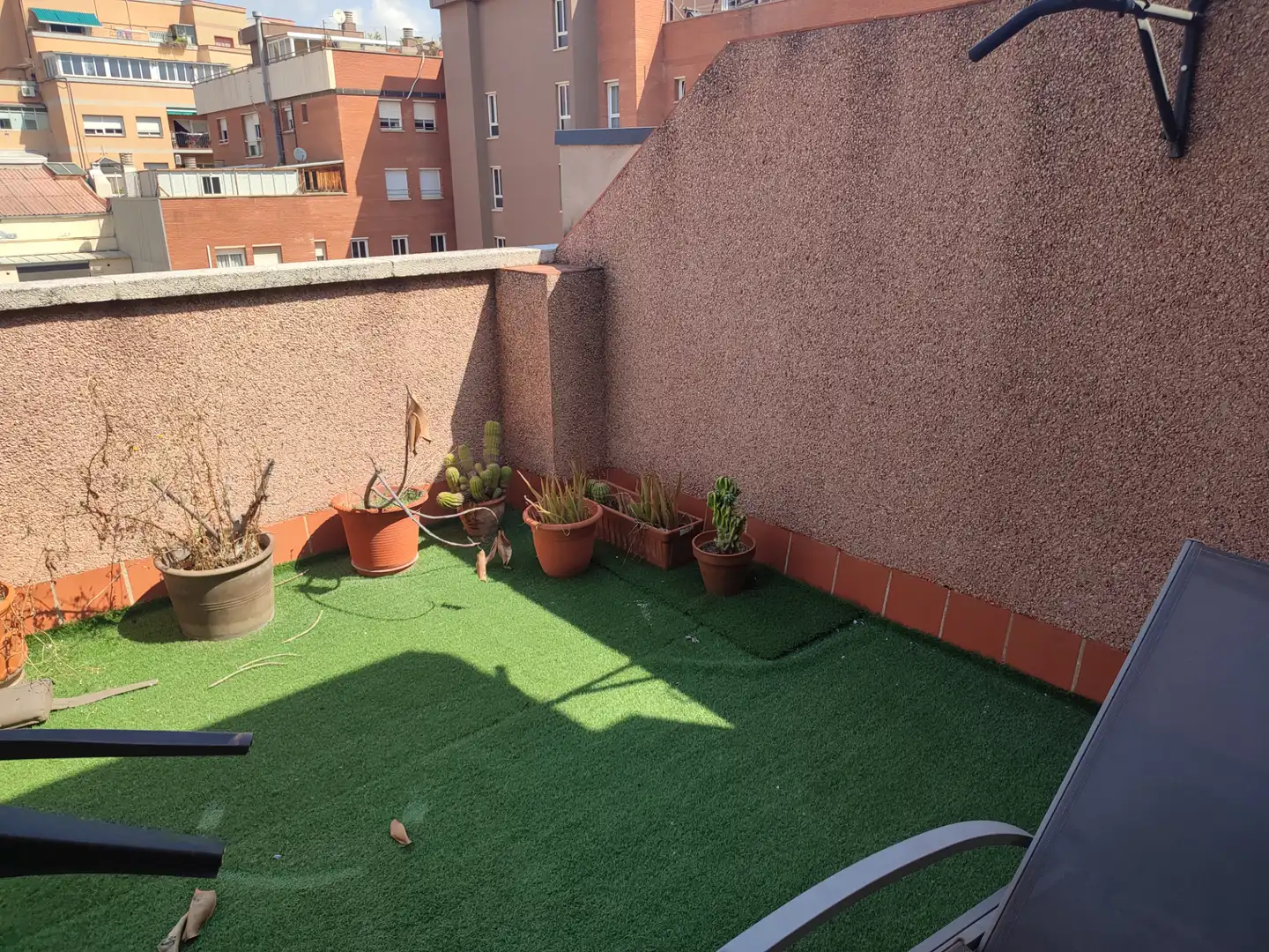 Balcony of Flat for sale in Sant Adrià de Besòs  with Heating, Terrace and Furnished