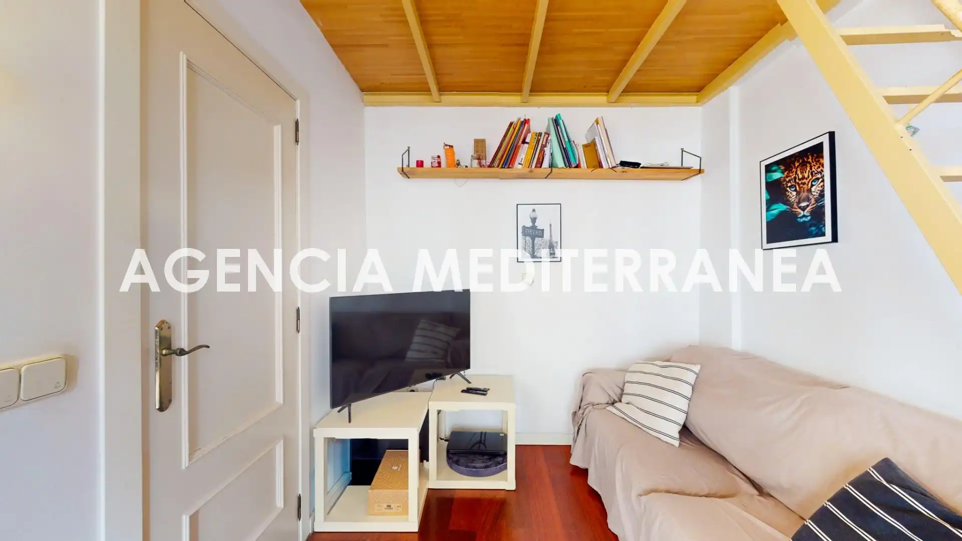 Sala de estar de Piso en venta en Valencia con Aire acondicionado, Calefacción y Parquet