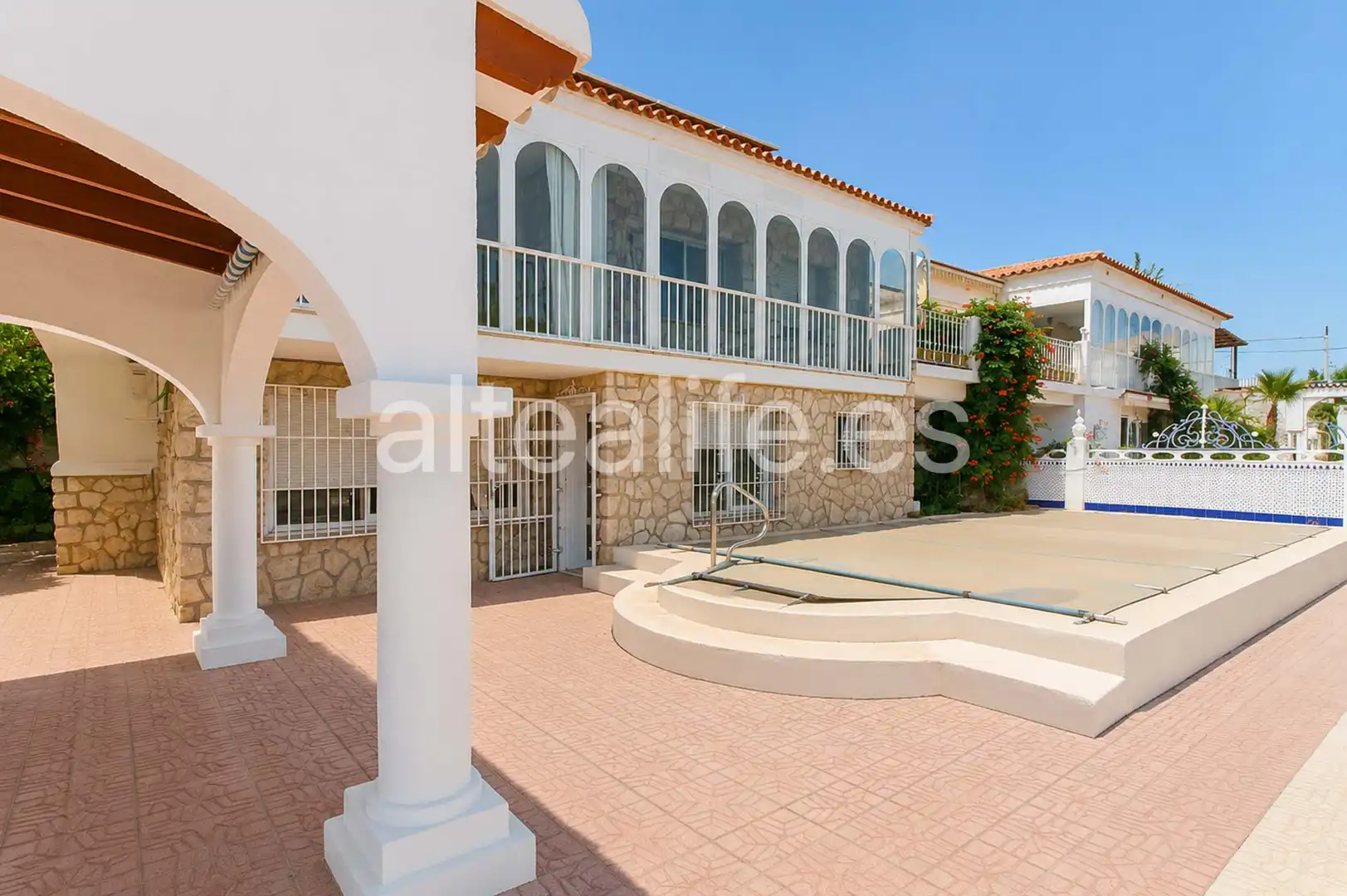 Exterior view of Houses for sale in Altea  with Air Conditioner, Heating and Terrace