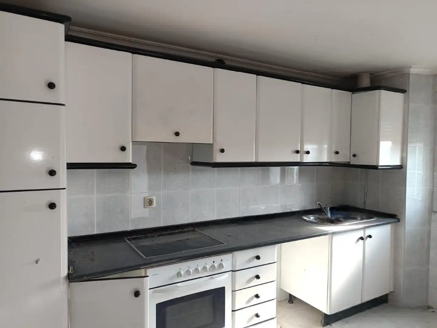Cocina de Casa o chalet en venta en Begonte con Jardín privado