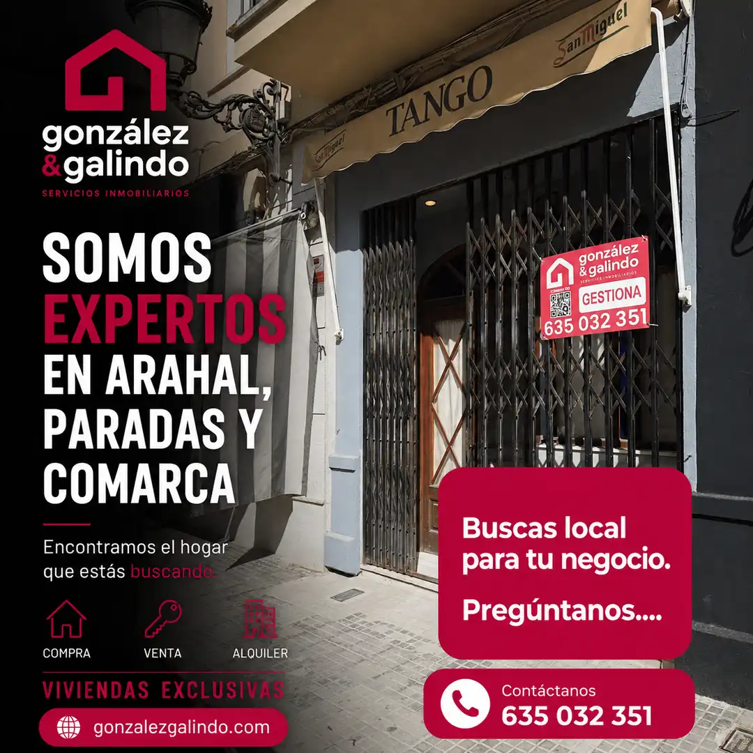 Local comercial en alquiler en Arahal
