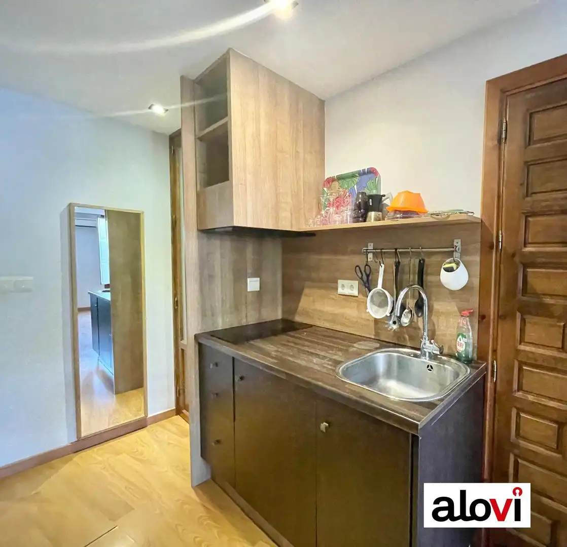Kitchen of Apartments for rent in Granada  with Air Conditioner and Furnished