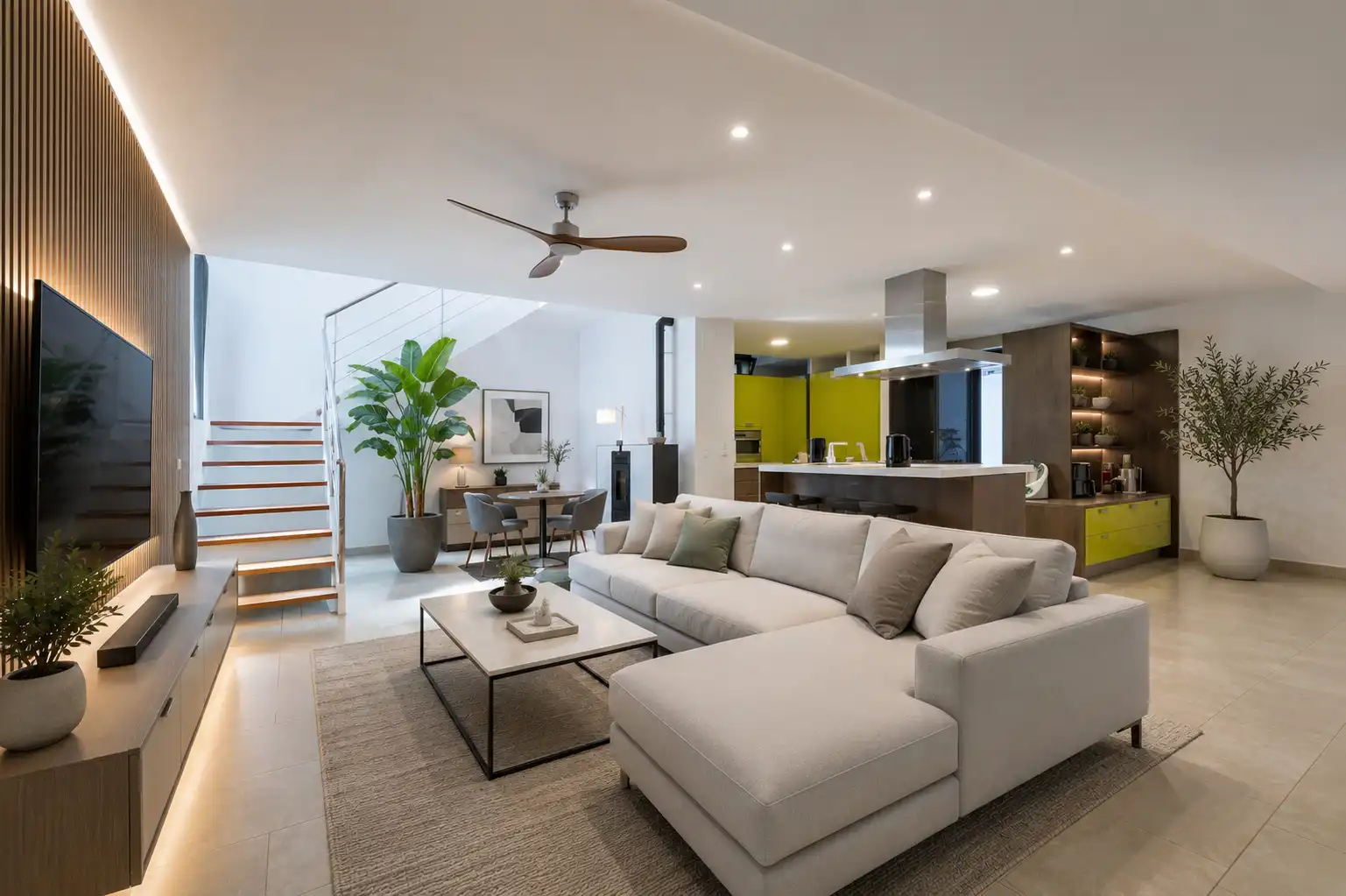 Sala d'estar de Casa adosada en venda en Torrent amb Aire condicionat, Jardí privat i Parquet
