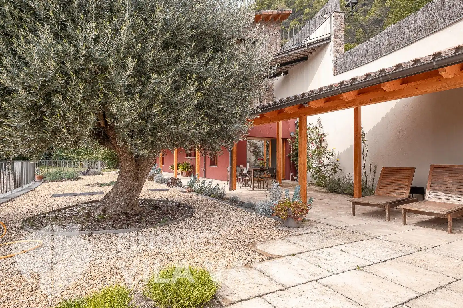 Terraza de Casa o chalet en venta en Gallifa con Aire acondicionado, Calefacción y Jardín privado