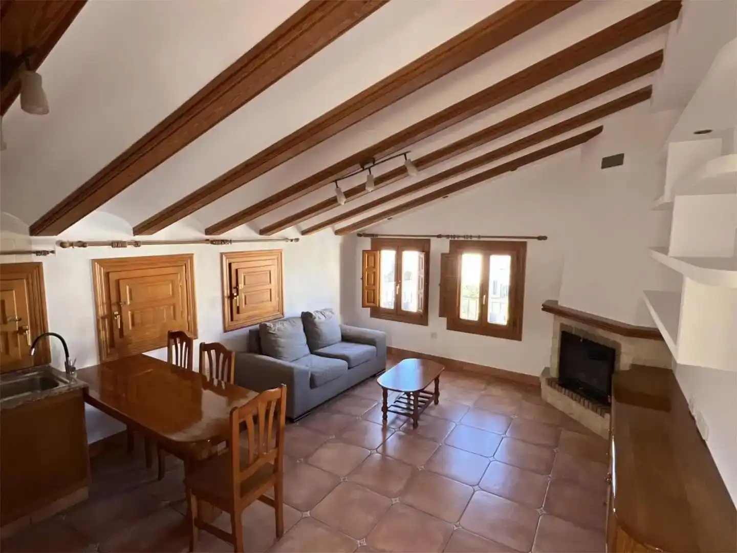 Sala d'estar de Pis de lloguer en Altea amb Aire condicionat i Balcó