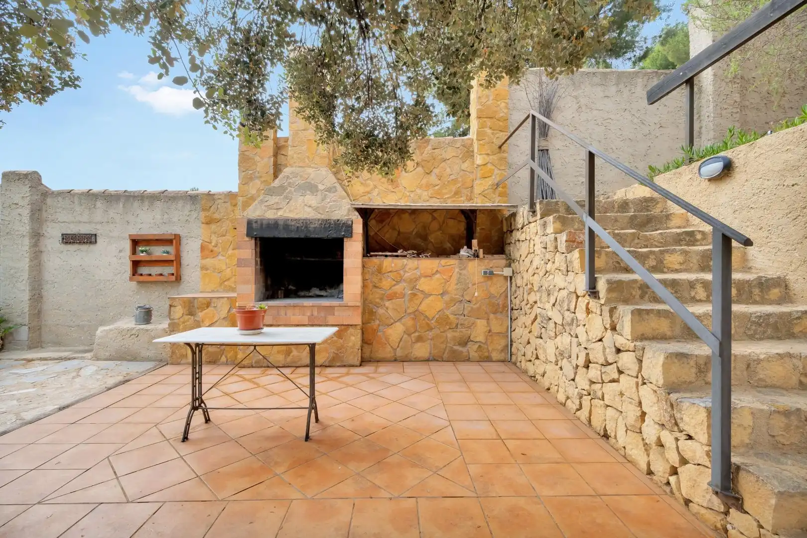 Terraza de Casa o chalet en venta en Tibi con Calefacción, Jardín privado y Terraza