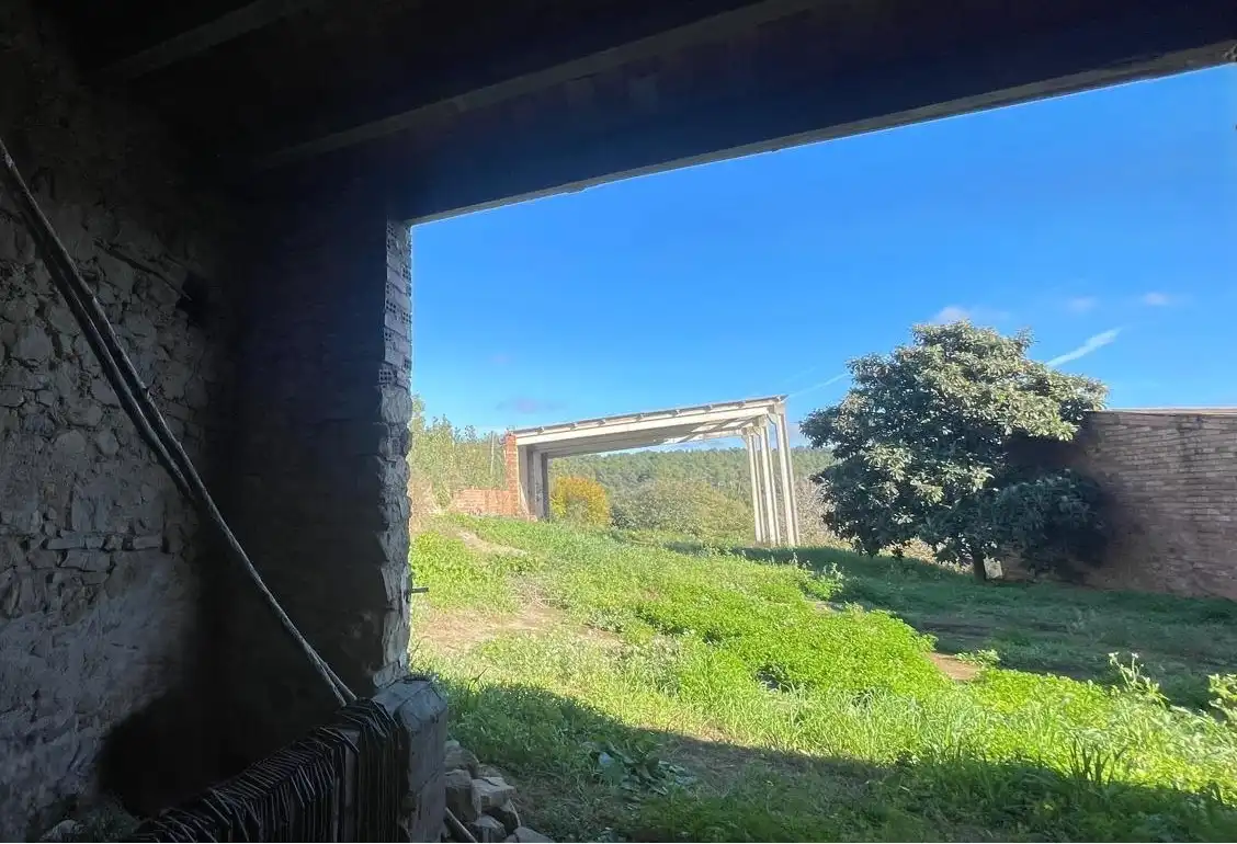 Vista exterior de Finca rústica en venta en Vilopriu con Jardín privado y Terraza