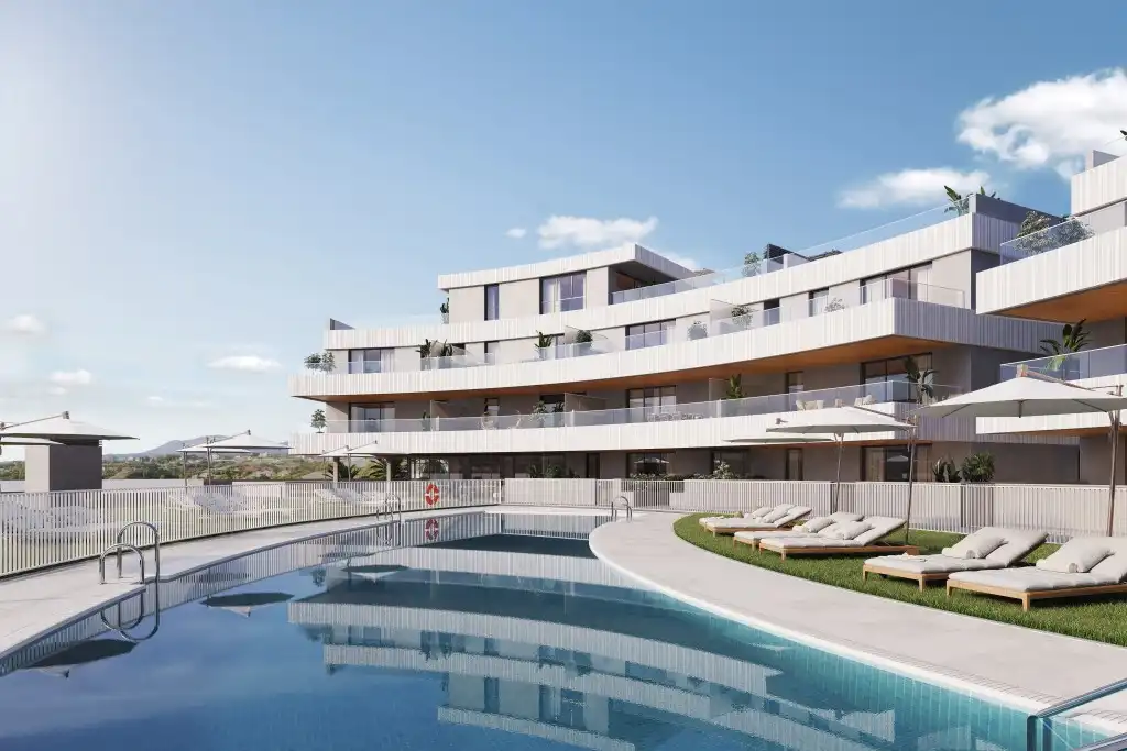 Apartamento con piscina en venta en Estepona Pueblo